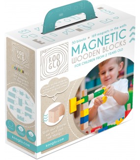 Magnetic Bricks with drowns Basic Farbe