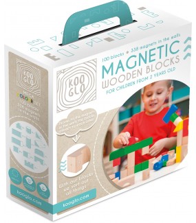 Magnetic Bricks with drowns MEGA Farbe